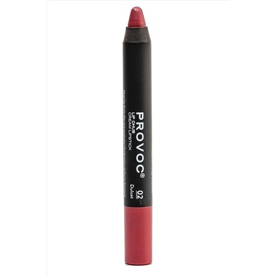 Provoc Кремовая помада в карандаше LIP CHUB Lipliner 02 Dulcet KRISTALLER, 1191389