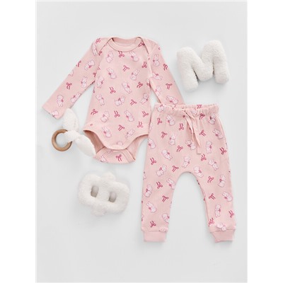 КОМПЛЕКТ ДЕТСКИЙ (БОДИ, ПОЛЗУНКИ) 89408