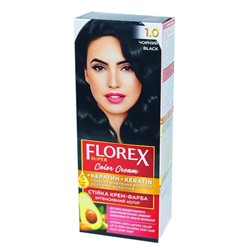 Краска для волос Florex Super 1.0 Черный