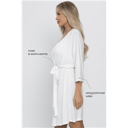 Пеньюар Шелк вискозы (молочный) П14482-52М
