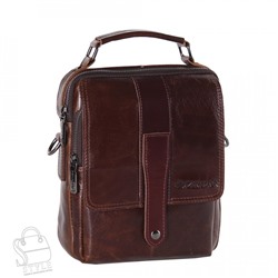 Сумка мужская кожаная 67716 brown Zinimxs