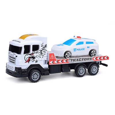 Автовоз "Автомагистраль" с полицейским авто, в пакете