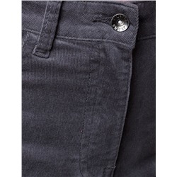 Брюки из эластичного микро-вельвета