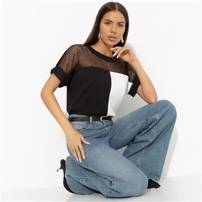 Футболка комбинированная, Ты в деле (exquisite)