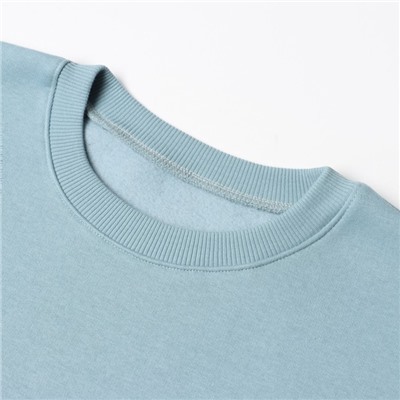 Свитшот женский с начёсом Mark Formelle, голубой, размер 48 (L)