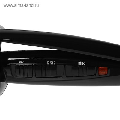 Плойка Luazon LW-14, 50 Вт, турмалиновое покрытие, 220°С, чёрная