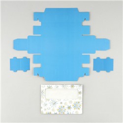 Коробка под 3 конфеты с ячейками «Золото в Новом году», 13×3×5.5 см