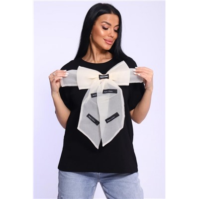 Футболка женская 64537 (Черный)