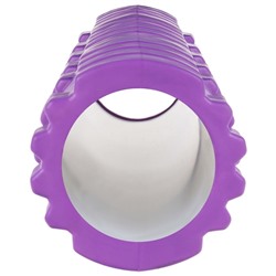 Ролик массажный Sangh, 45×14 см, цвет фиолетовый