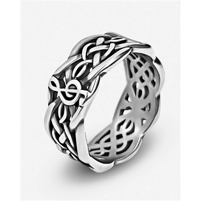 Мужское кольцо из стали