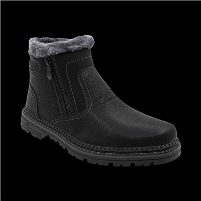 Ботинки на меху 9573-2 черные