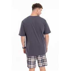 Пижама футболка и шорты М125118Псб