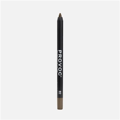 Provoc Гелевый карандаш-подводка для глаз водостойкий / Semi Permanent Gel Eye Liner №80 Practically Magic 1751