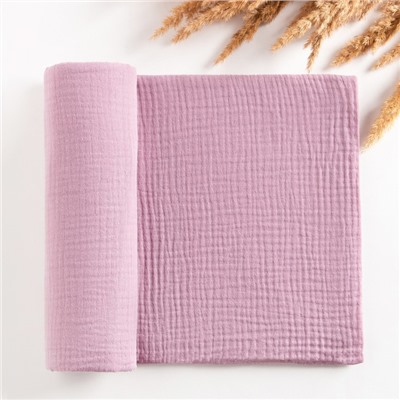Пелёнка муслиновая Крошка Я «Lavanda», 130×100 см, 100% хлопок