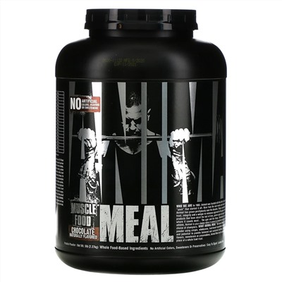 Universal Nutrition, Animal Meal, шоколад, 2,27 кг (5 фунтов)