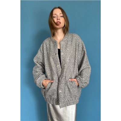 Жакет  LAMB078/03/Серый меланж