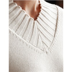 Джемпер из пряжи с кашемиром