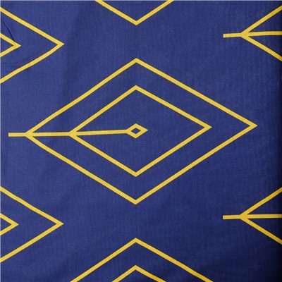 Постельное бельё евро «Этель. Жёлтый лепесток», поплин