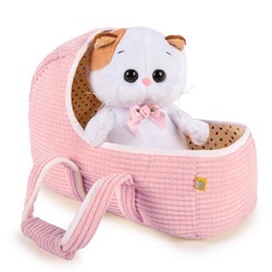 Мягкая игрушка «Кошечка Ли-Ли BABY», в люльке, 20 см
