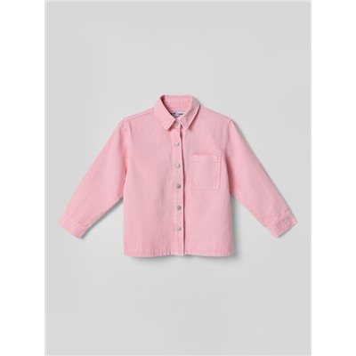 РУБАШКА ДЖИНСОВАЯ ДЛЯ ДЕВОЧЕК 2026-1DJG1002-9p