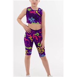 Летний костюм из бамбука для девочки Happyfox