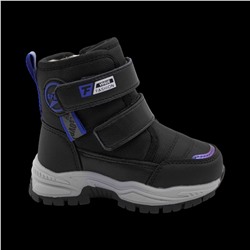 Ботинки мембранные на меху С7719-1 черные