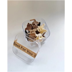 Набор крабиков для волос в боксе (10 шт)