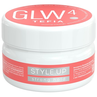 TEFIA Style Up Глянцевый гель-воск сильной фиксации 75 мл