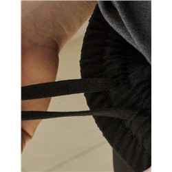 Шорты из тонкого футера с карманом на молнии