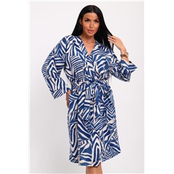 Халат женский 272 (Синий)