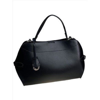 Женская сумка из натуральной кожи, цвет черный