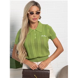 Поло Важный момент (зеленое яблоко) Б15373-7М