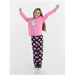 КОМПЛЕКТ ДЛЯ ДЕВОЧЕК (ДЖЕМПЕР, БРЮКИ) 567740