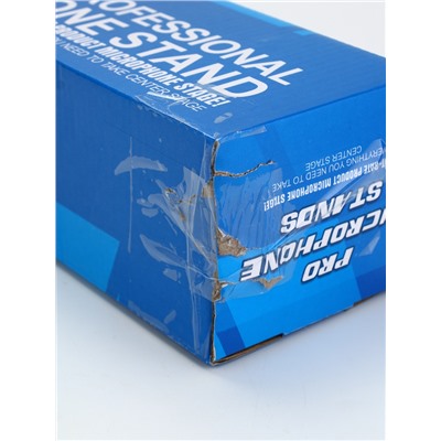 УЦЕНКА Микрофонная стойка Music Life напольная, под два микрофона, h=150 см, d микрофона 2.5 см 9449