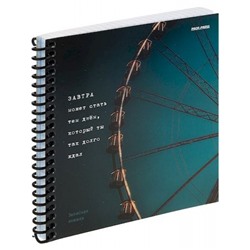 Записная книжка на спирали А6 80л "Колесо обозрения" 80-3703 Проф-Пресс