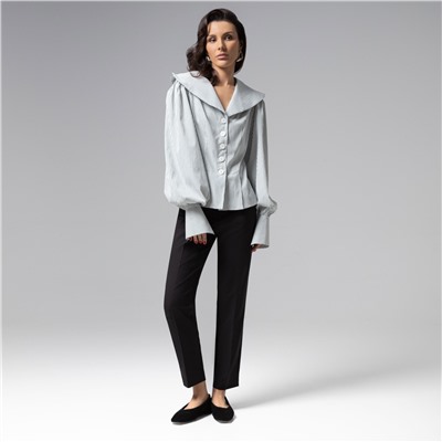 Блуза приталенного силуэта, Кутюр в голове