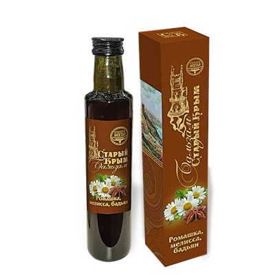 Бальзам Ромашка, мелисса, бадьян 250 мл.