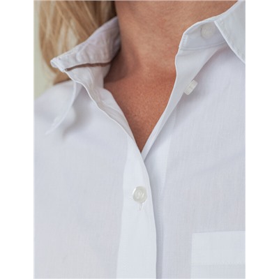 Укороченная блузка из формоустойчивого хлопка