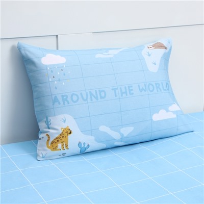 Постельное бельё 1.5-спальное «Этель» Around the world, бязь