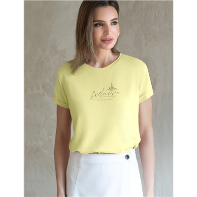 VILATTE Футболка D49.146