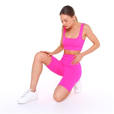 Топ спортивный женский Little Secret, розовый, размер 42 (S)