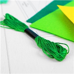 Набор для создания корзинки на пасху из фетра «Лужайка»