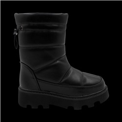 Сапоги на меху GW5-1 черные