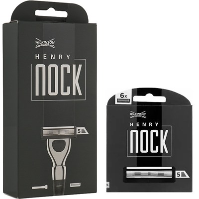Станок для бритья Schick (Wilkinson Sword) HENRY NOCK (+1 кассета)(крепление Quattro)