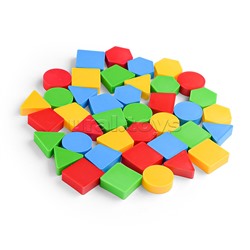 Лото развивающее (цветные фигурки)