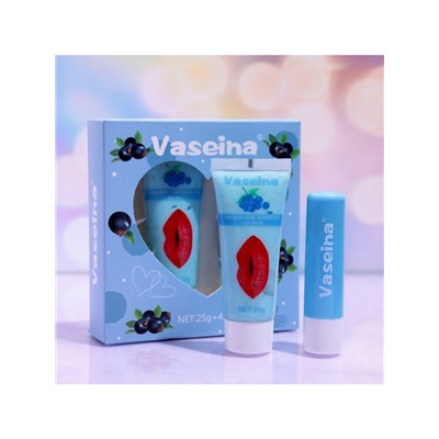 Набор для губ «Смородина» : бальзам и скраб