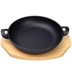 40584 Сковорода чугунная на подставке 20 см MB (х6)