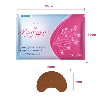 Травяной пластырь для лечения заболеваний молочной железы Sumifun