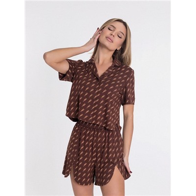 Пижама (рубашка+шорты) 324061Wb