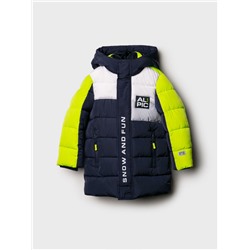 Пальто текстильное с полиуретановым покрытием для мальчиков